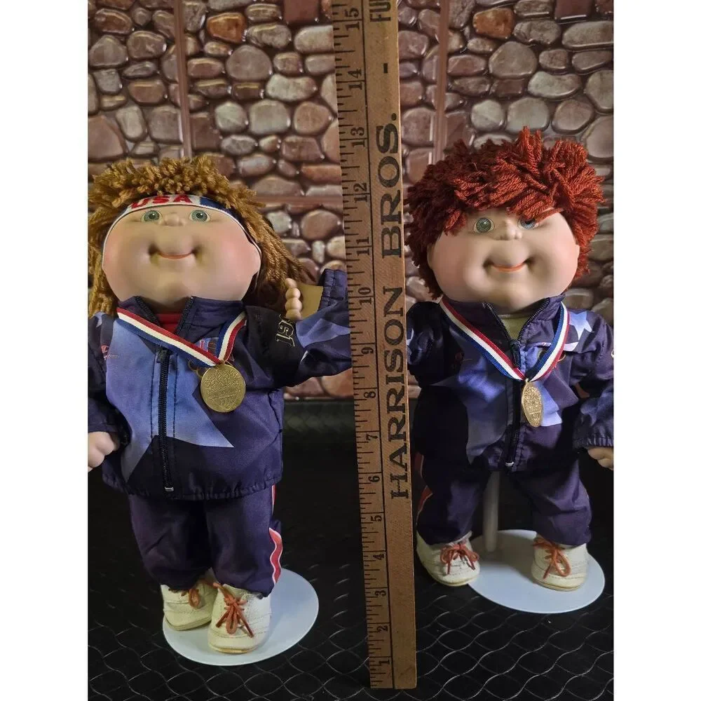Cabbage Patch Kids Dolls The Danbury Mint Porcelain Collector 1996 Olympics